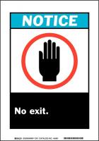 23W240 ANSI Z535 Safety Sign