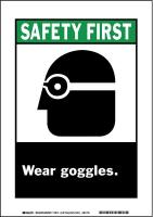 23W257 ANSI Z535 Safety Sign