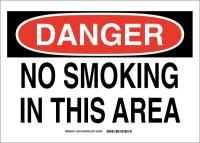 23W292 B302 SAFETY SIGN 10X14 BLK/RED/WHT