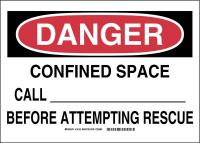 23W302 B302 SAFETY SIGN 10X14 BLK/RED/WHT