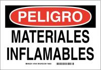 23W320 B302 SPANISH/DNGR FLAMMABLE MATERIAL