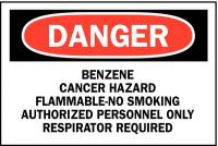 23W721 Chemical &amp; Hazardous Materials Sign