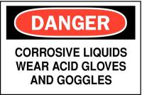 23W733 Chemical &amp; Hazardous Materials Sign