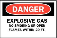23W750 Chemical &amp; Hazardous Materials Sign