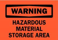 23W776 Chemical &amp; Hazardous Materials Sign