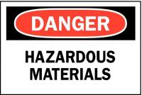 23W777 Chemical &amp; Hazardous Materials Sign