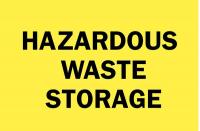 23W778 Chemical &amp; Hazardous Materials Sign