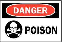 23W795 Chemical &amp; Hazardous Materials Sign