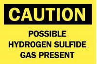 23W797 Caution Sign, 7 x 10In, BK/YEL, ENG, Text