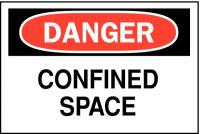 23W819 Confined Space Sign