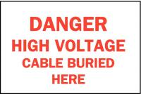 23W899 Electrical Hazard Sign