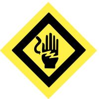 23W908 Electrical Hazard Sign