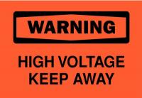 23W925 Electrical Hazard Sign