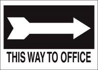 23W968 Directional Sign