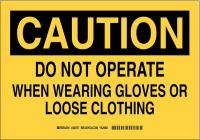 23X163 Machine &amp; Operational Sign