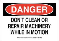 23X178 Machine &amp; Operational Sign