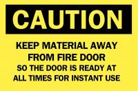 23X284 Maintenance Sign