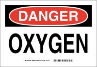 23X337 OXYGEN SIGN