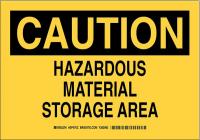 23X381 PRINZ B401 10X14 BLK/YEL CAU HAZARDOUS