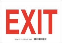 23X392 PRINZ B401 10X14 RED/WHT EXIT