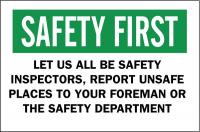 23X512 Safety Slogans Sign