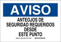 23X588 Spanish Sign