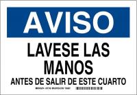 23X624 Spanish Sign