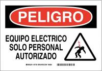 23X718 SPANISH/DNGR ELEC EQUIP AUTH