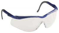 23X845 Safety Glasses, Clear Lens, Half Frame