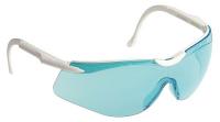 23X852 Safety Glasses, Blue Lens, Half Frame