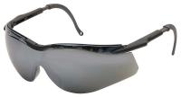 23X854 Safety Glasses, Mirror Lens, Half Frame