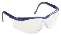 23X856 Safety Glasses, Clear Lens, Half Frame