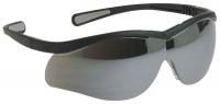 23X864 Safety Glasses, Mirror Lens, Half Frame