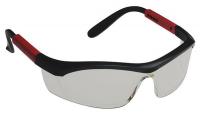 23X866 Safety Glasses, Clear Lens, Half Frame
