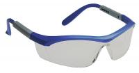 23X868 Safety Glasses, Clear Lens, Half Frame