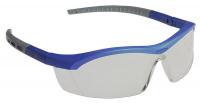 23X875 Safety Glasses, Clear Lens, Half Frame
