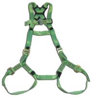 23X913 Full Body Harness, 3XL, 400 lb., Green