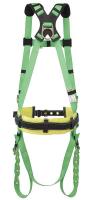 23X917 Full Body Harness, 3XL, 400 lb., Green