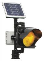 23Y004 SOLAR BLINKERBEACON, AMBER, BLACK HOUSING