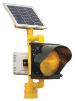 23Y005 SOLAR BLINKERBEACON, AMBER, YELW HOUSING