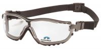 23Y660 Safety Reader Goggles, 2.5 Diopter, Clr, AF