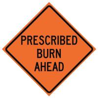 23Y971 48in PRESCRIBED BURN AHEAD Mesh