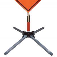 23Y994 Sign Stand.Steel, Fiberglass