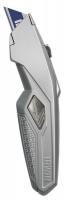 23Z293 Snap Blade Knife, 9-3/16 In, Silver