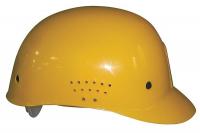 23Z349 Vented Bump Cap, PPE, Pinlock, Yellow