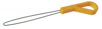23Z391 Wire Loop Puller, 8 In, Yellow, Insulated