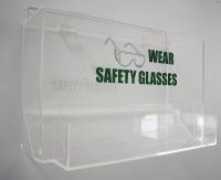 23Z419 Eyewear Dispenser, Tray, Acrylic, 35 Pairs