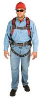 23Z789 Full Body Harness, Standard, 400 lb., Red