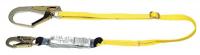 23Z802 Lanyard, 1 Leg, Nylon, Yellow