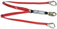 23Z807 Lanyard, 2 Leg, Nylon , Red